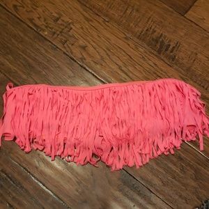 Apollo Fringe Bandeau: Swim Top